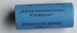 Deutschland: 5 Euro Subtropische Zone 2018, Originalrolle mit ...