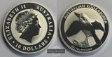 Australien  10 Dollar 2011 Kookaburra   FM-Frankfurt  Feinsilb...