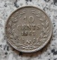 Niederlande 10 Cents 1863