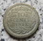 Niederlande 10 Cents 1911, Belegstück