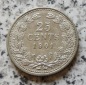 Niederlande 25 Cents 1901, besser