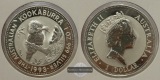 Australien - 1 Dollar 1993 Kookaburra FM-Frankfurt  Feinsilber...