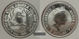 Australien - 5 Dollar 1991  Kookaburra  FM-Frankfurt  Feinsilb...