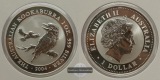 Australien - 1 Dollar 2004  Kookaburra  FM-Frankfurt  Feinsilb...