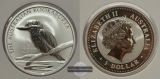 Australien - 1 Dollar 2007  Kookaburra  FM-Frankfurt  Feinsilb...