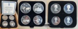 Kanada Olympia 1976 Montreal Proof Set 2x 5&10 Dollars  FM-Fra...