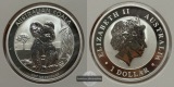 Australien - 1 Dollar 2017 Koala  FM-Frankfurt  Feinsilber: 31,1g