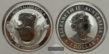 Australien - 1 Dollar 2021 Koala  FM-Frankfurt  Feinsilber: 31,1g