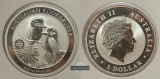 Australien - 1 Dollar 2013  Kookaburra  FM-Frankfurt  Feinsilb...