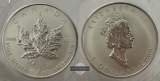 Kanada - 5 Dollar  2000  Maple Leaf   FM-Frankfurt    Feinsilb...