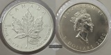 Kanada - 5 Dollar  2000  Maple Leaf   FM-Frankfurt    Feinsilb...