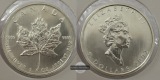 Kanada - 5 Dollar  2002  Maple Leaf   FM-Frankfurt    Feinsilb...