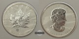 Kanada - 5 Dollar  2011  Maple Leaf   FM-Frankfurt    Feinsilb...