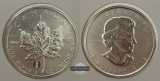 Kanada - 5 Dollar  2012  Maple Leaf   FM-Frankfurt    Feinsilb...