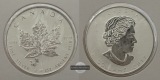 Kanada - 5 Dollar  2017  Maple Leaf   FM-Frankfurt    Feinsilb...