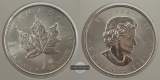 Kanada - 5 Dollar  2021  Maple Leaf   FM-Frankfurt    Feinsilb...