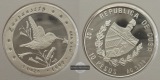 Kuba - 10 Pesos 1999 Zunzuncito  FM-Frankfurt  Feinsilber: 31,1g