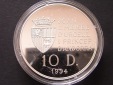 Andorra 10 Dinners 1994 Radrennen 31,38gramm Unze Silber Proof