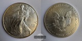 USA 1 Dollar 2019  Walking Liberty FM-Frankfurt KM#273 Feinsil...