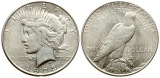 USA: 1 Dollar 1923, Peace Dollar, siehe unten!