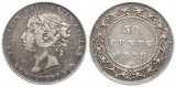 Neufundland: Victoria, 50 Cents 1899, seltener, siehe unten!