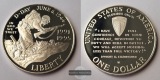 USA,  1 Dollar   1995 W    World War II 50 Anniversary     FM-...