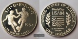 USA  1 Dollar   1994 S   FIFA Fußball-Weltmeisterschaft 1994 ...