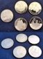     Numismatisches Schmankerl: 5 Silber-Gedenkmünzen zum 80. Geburtstag der Queen 2006