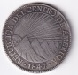     GUATEMALA 8 Reales 1847 Silber SEHR SELTEN !!