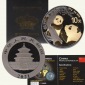     Offiz. 10-Yuan-Silbermünze China *Gold Black Ruthenium* 2021 30g Silber nur 1.000!!!