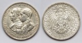     Kaiserreich Mecklenburg-Schwerin 3 Mark 1915 A Friedrich Franz IV. 1897-1918 Prägefrisch Stgl. PRACH