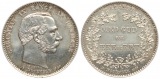     Dänemark: Christian IX. 1863-1906, 2 Kroner 1888 zum Regierungsjubiläum, TOP_Exemplar!
