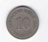 Kaiserreich 10 Pfennig 1899 A       J.13