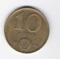 Ungarn 10 Forint 1986 Al-Bro      Schön Nr.96a