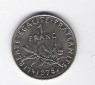 Frankreich 1 Francs 1978 N  Schön Nr.233