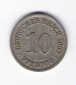 Kaiserreich 10 Pfennig 1907 A    J.13