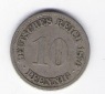 Kaiserreich 10 Pfennig 1876 A       J.4