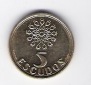 Portugal 5 Escudo 1993 N-Me       Schön Nr.92