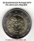 2 Euro Sondermünze 2010...100 J. port. Republik