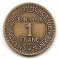 Frankreich 1 Francs 1924 #250