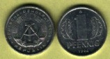 "DDR"- 1 Pfennig - 1965 A - gebraucht/used