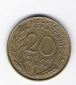 Frankreich 20 Centimes 1963 Al-N-Bro   Schön Nr.230