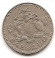 Barbados 25 Cent 1980 #44