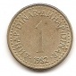 Jugoslawien 1 Dinar 1982 #150