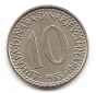 Jugoslawien 10 Dinar 1983 #155