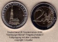 ...2 Euro Sondermünze 2008...Hamburg...F...Fehlprägung