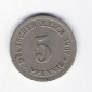 Deutsches Reich 5 Pfennig 1907 A  Jäger Nr.12