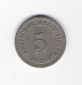 Deutsches Reich 5 Pfennig 1905 A  Jäger Nr.12