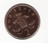 Grossbritannien 2 Pence Bro 1988  Schön Nr.426