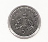 Grossbritannien 5 Pence K-N 1992  Schön Nr.452